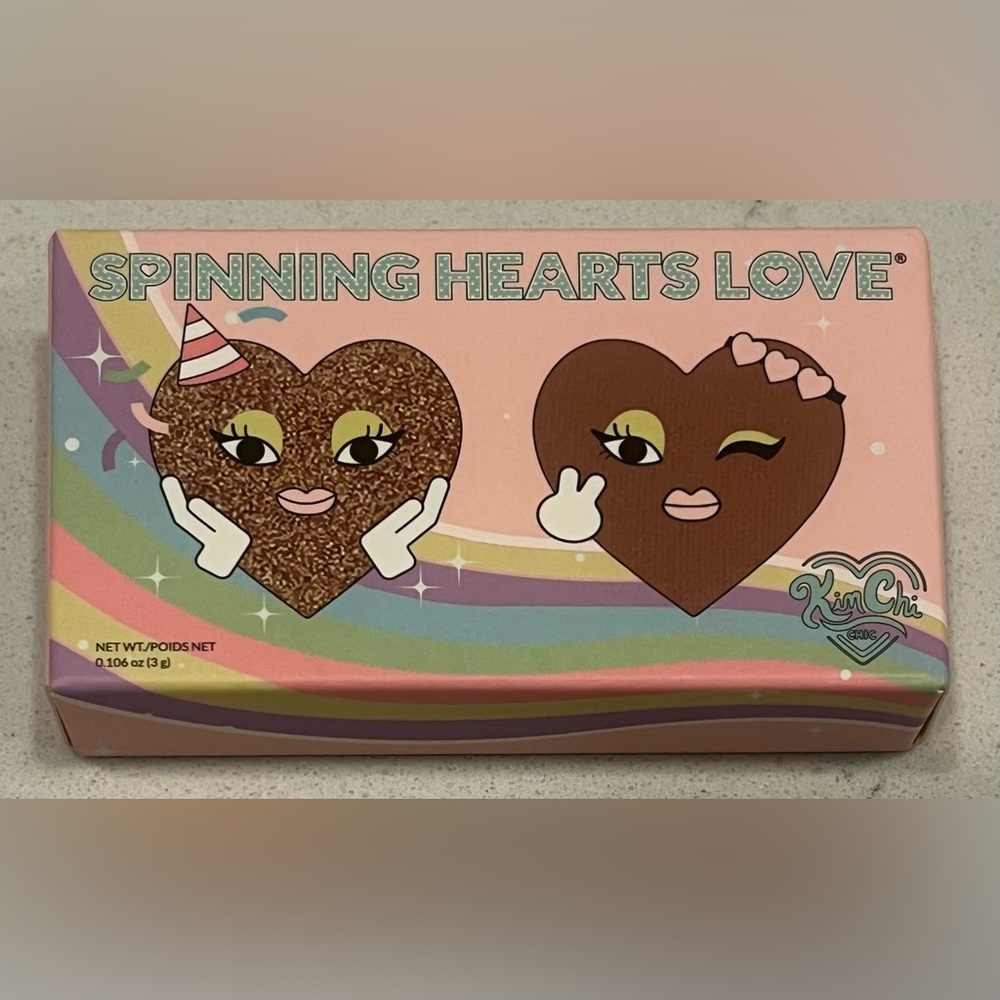 🌻 Kimchi Eyeshadow Duo Spinning Hearts Love Nudes New in Box